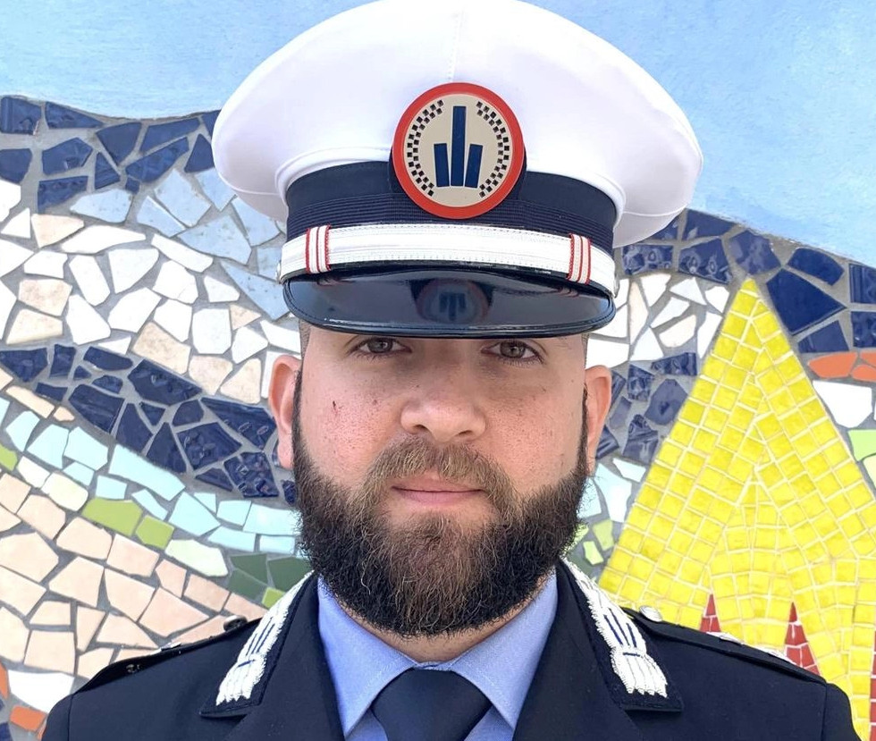 foto comandante della Polizia locale di Cesenatico